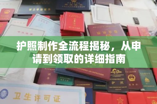 玉树护照制作全流程揭秘，从申请到领取的详细指南