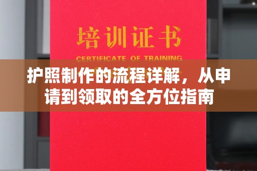 玉树护照制作的流程详解，从申请到领取的全方位指南