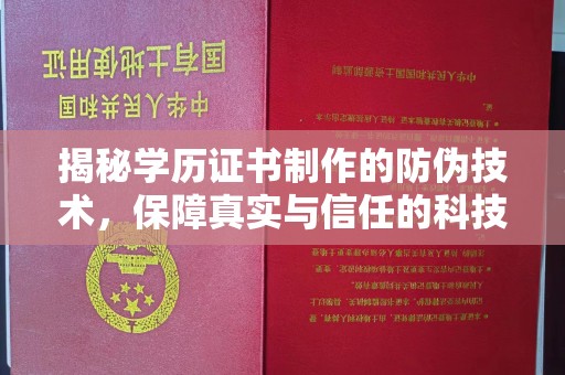 玉树揭秘学历证书制作的防伪技术，保障真实与信任的科技力量